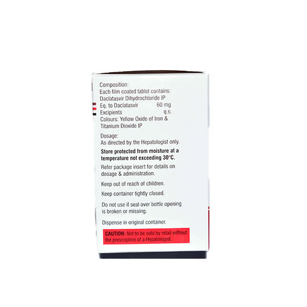 Daclacure 60mg Tablet