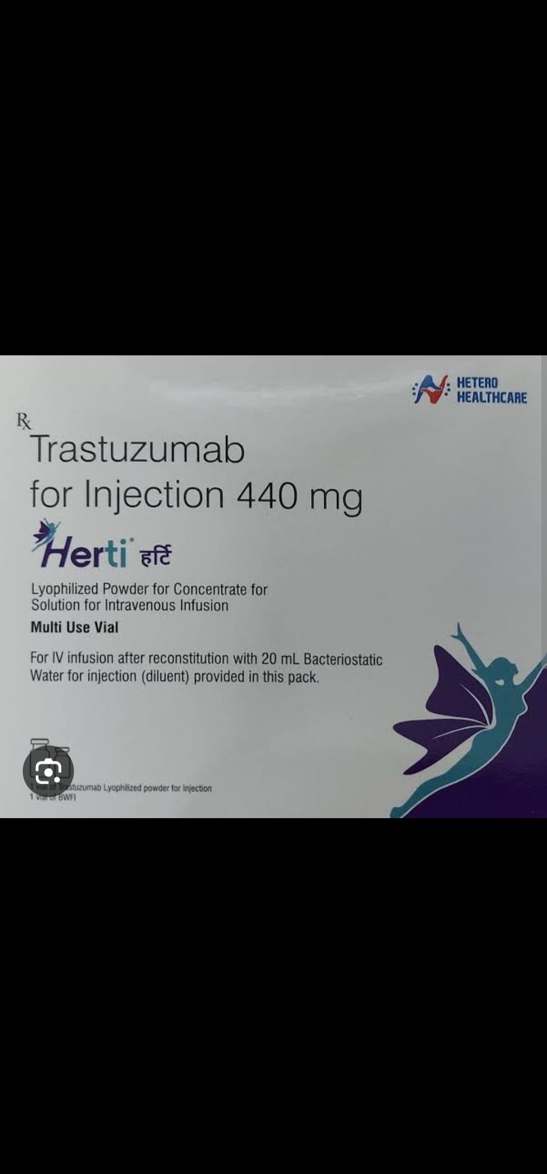 HERTI 440MG INJECTION