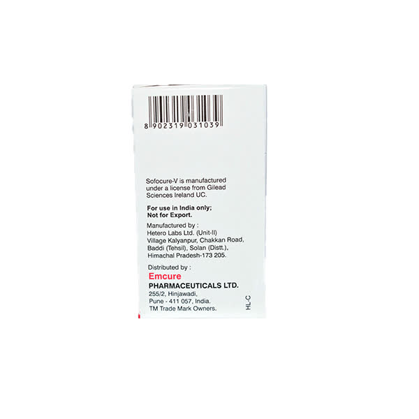 Sofocure- V 400mg/100mg Tablet