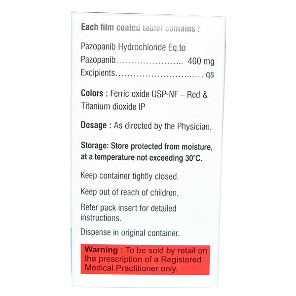 Pazinib 400mg Tablet