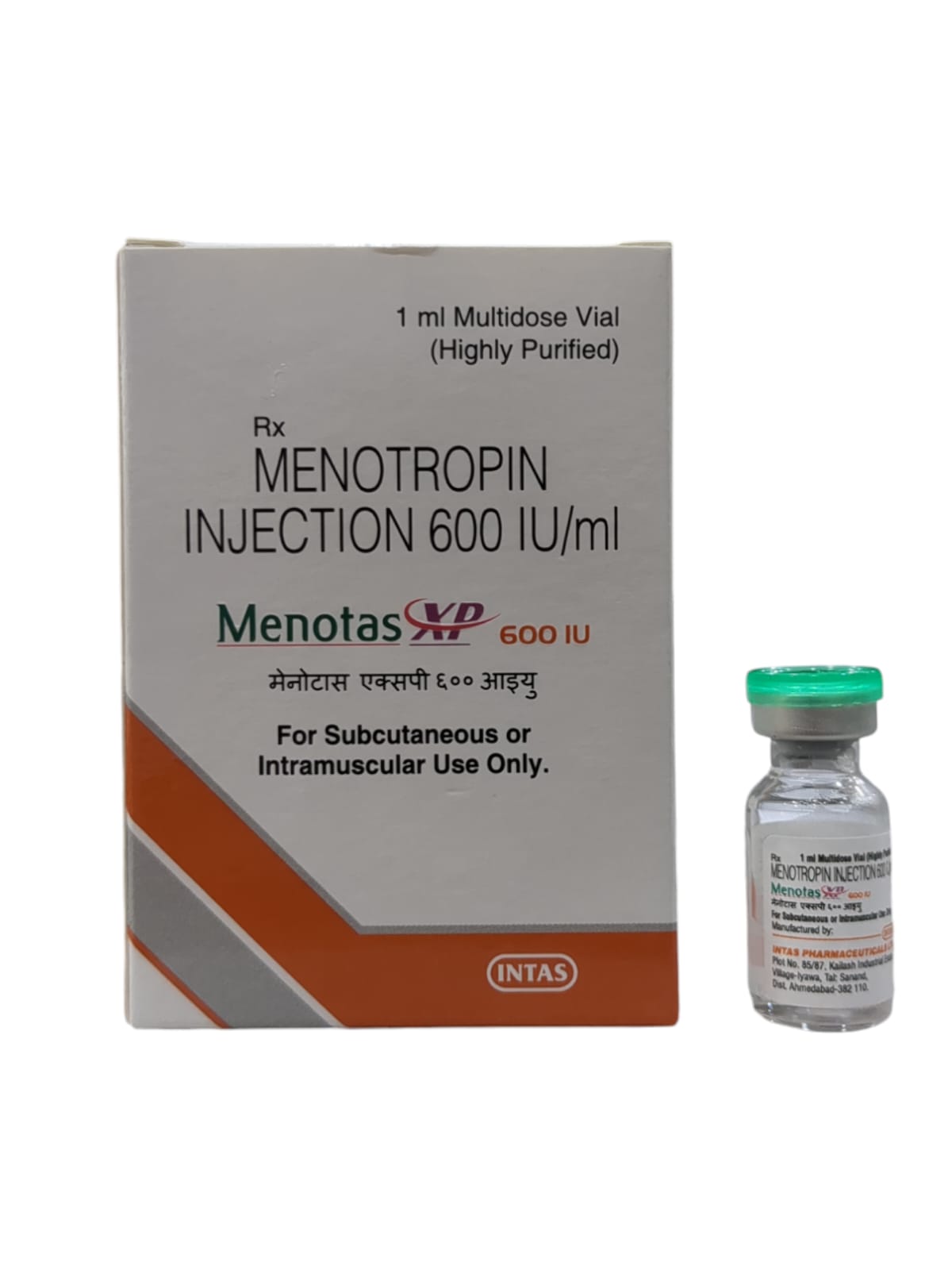 Menotas XP 600iu Injection