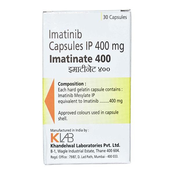 Imatinate 400mg Tablet