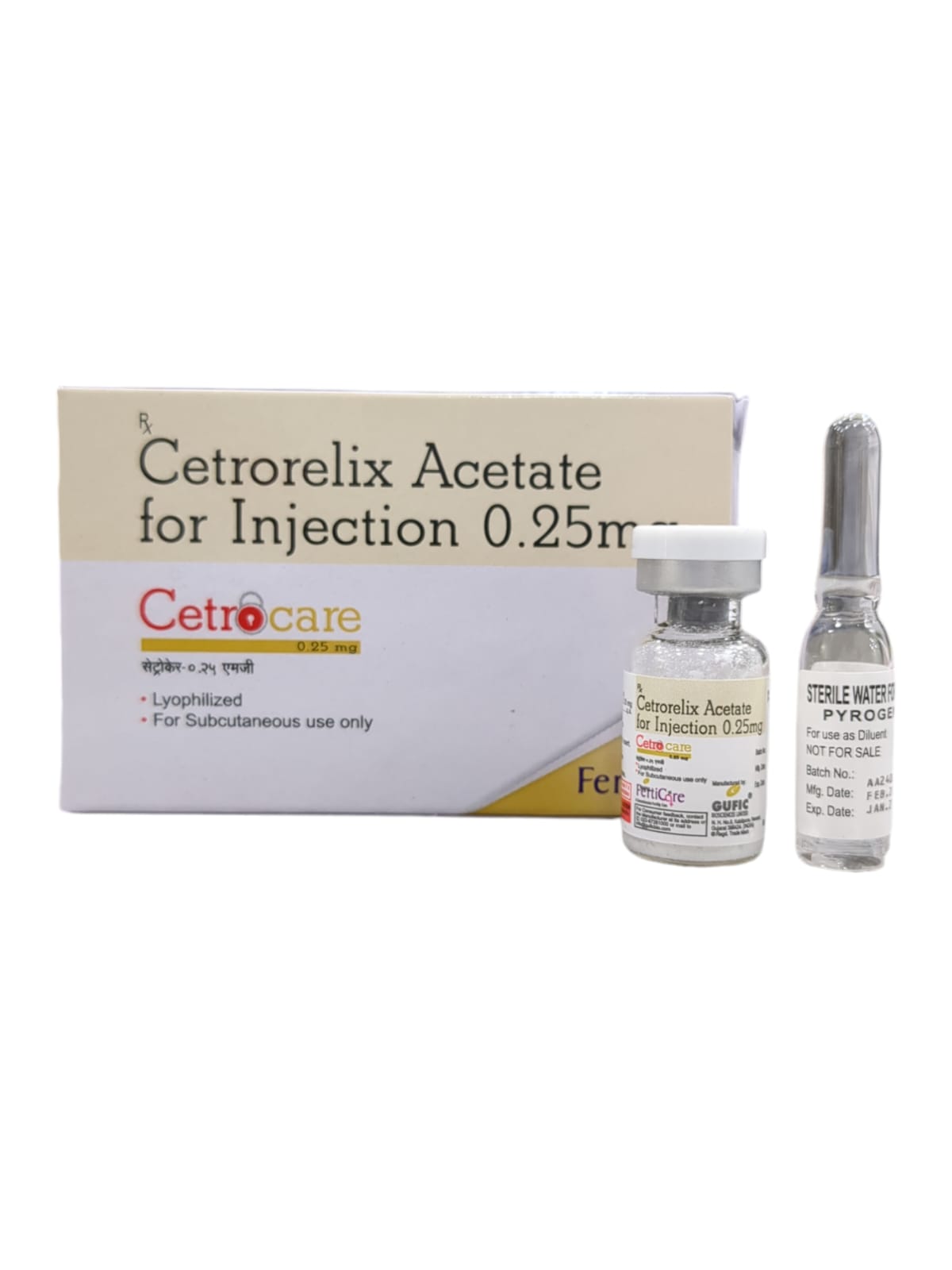 Cetrocare 0.25mg Injection