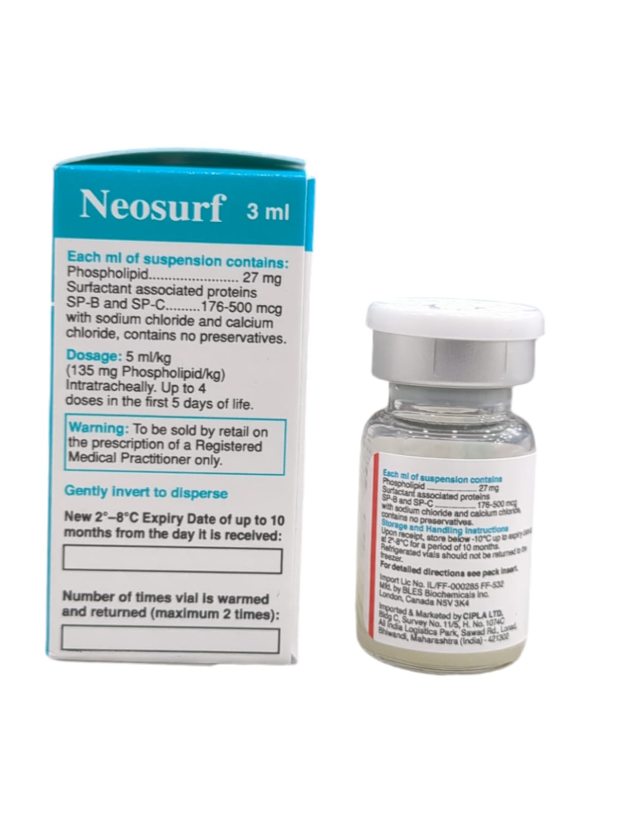 Neosurf 3ml Injection