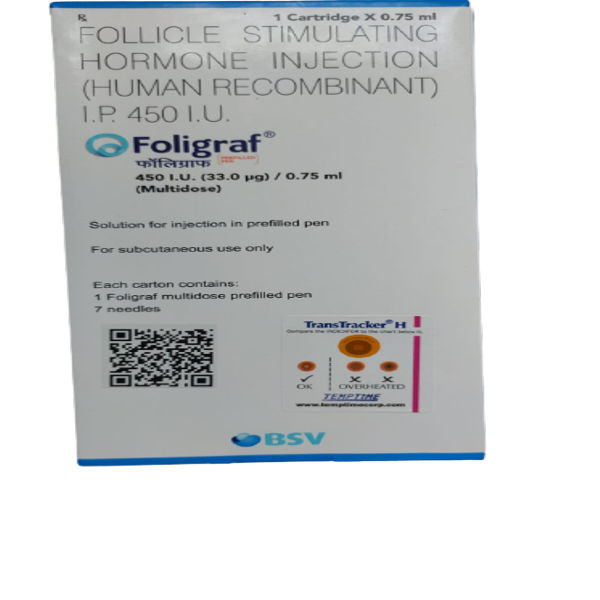 Foligraf 450 IU Injection