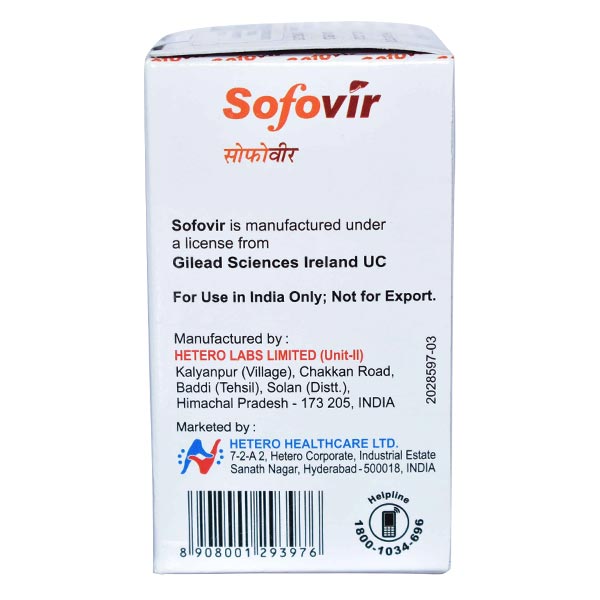Sofovir 400mg Tablet