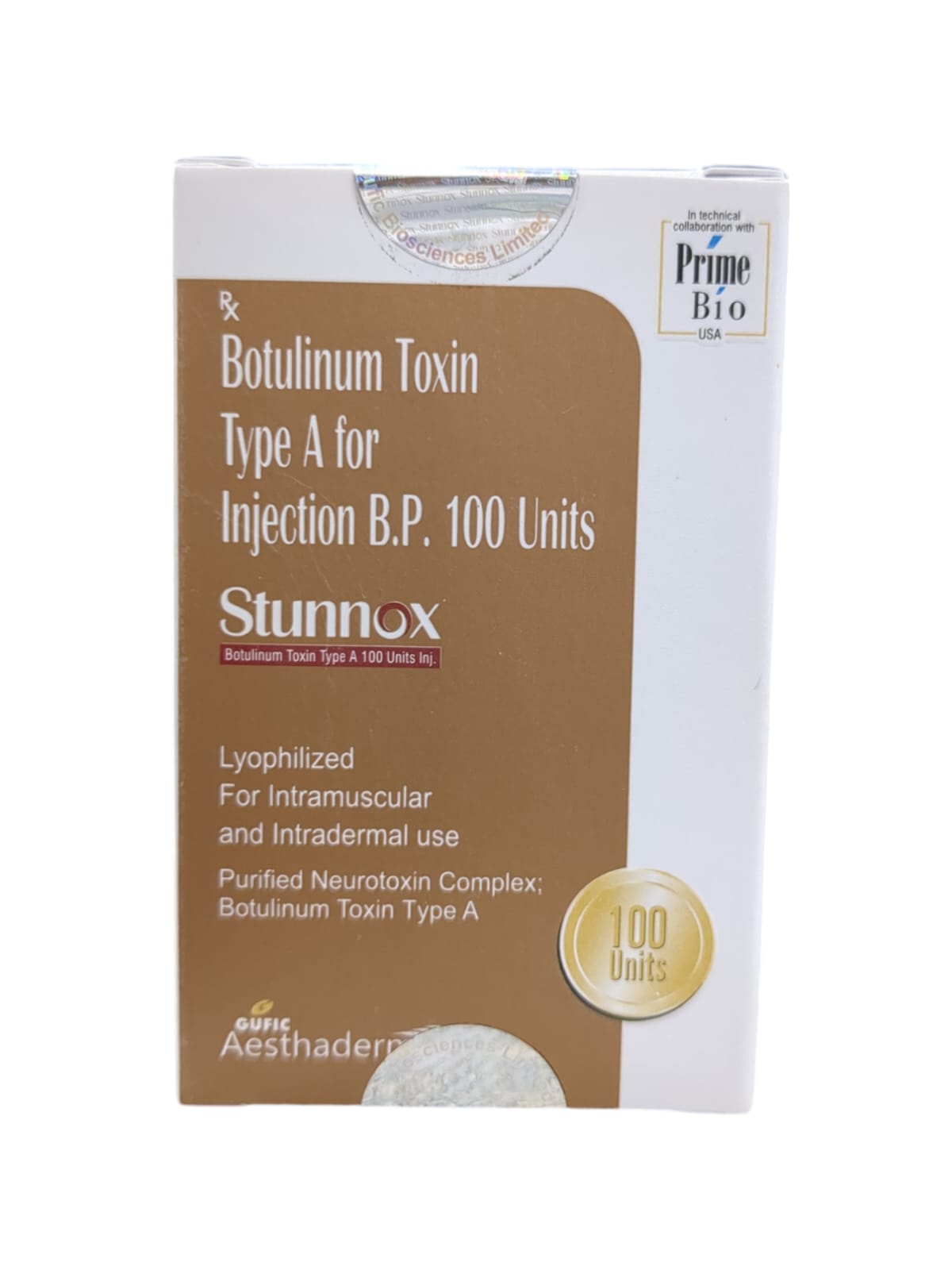 Stunnox 100unit Injection