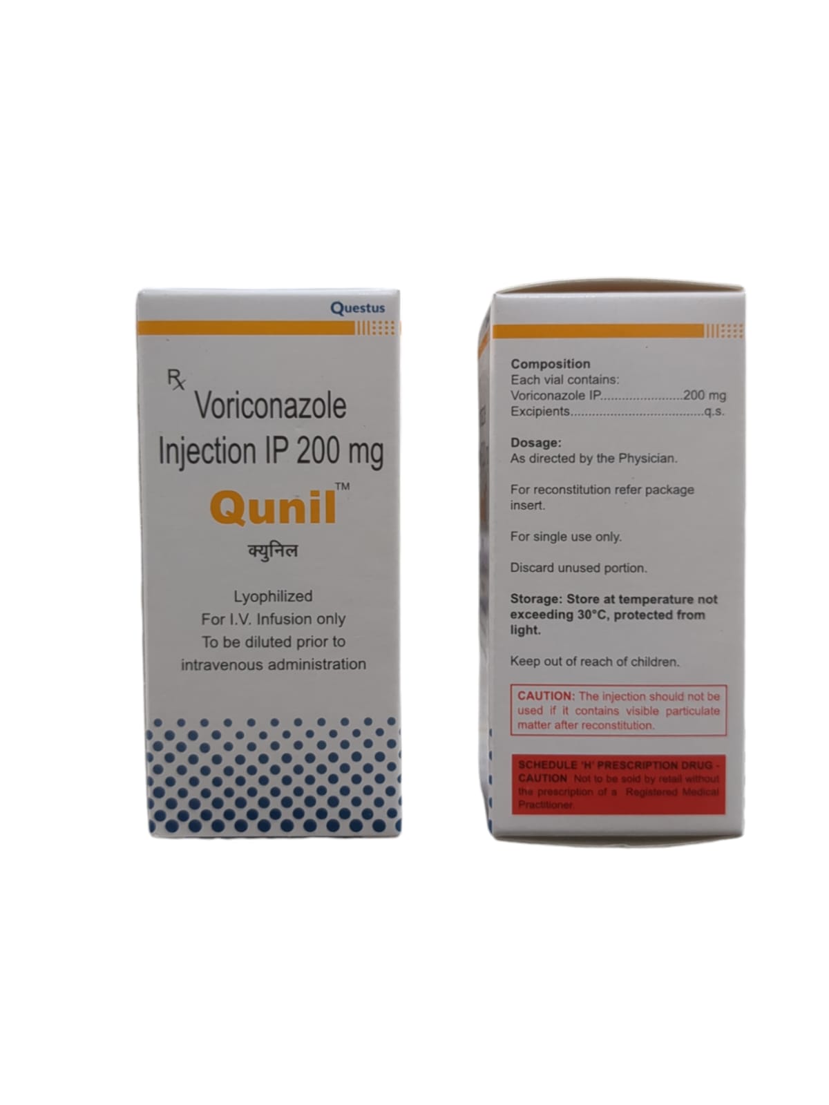 Qunil 200mg Injection.