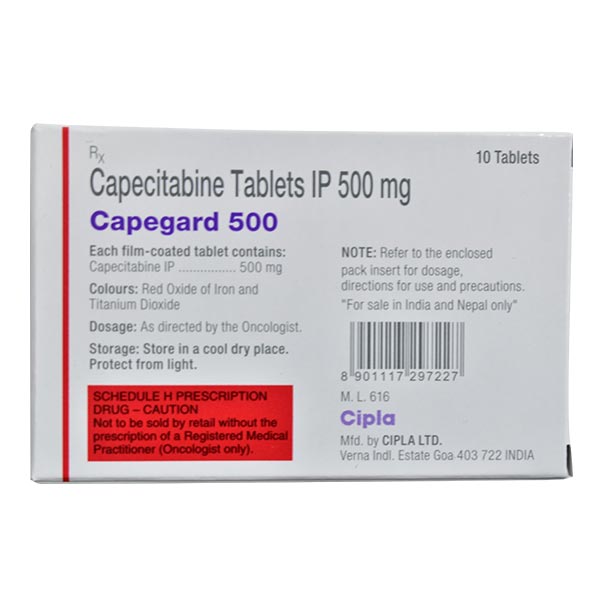 Capegard 500mg Tablet