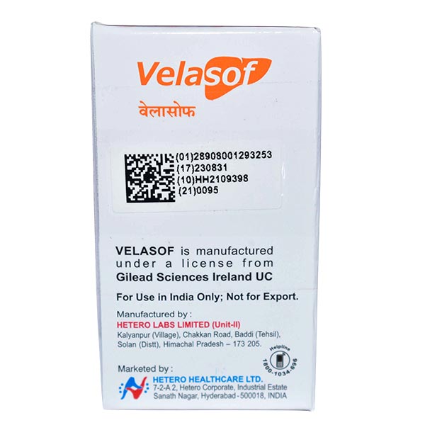 Velasof 400mg/100mg Tablet