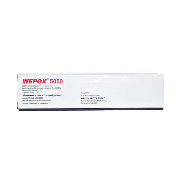 Wepox 5000IU Injection